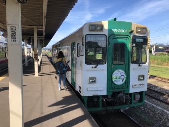 羽後本荘駅から矢島駅:鉄道乗車記録の写真