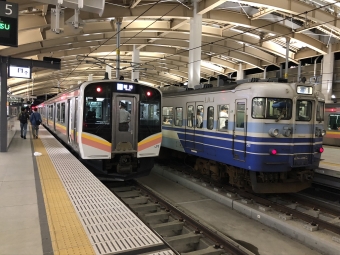 村上駅から新潟駅:鉄道乗車記録の写真