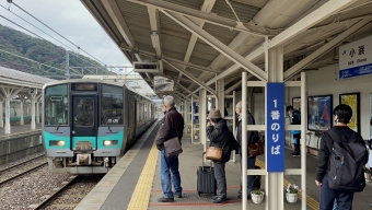 小浜駅から敦賀駅の乗車記録(乗りつぶし)写真