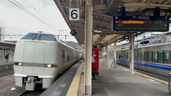 敦賀駅から名古屋駅の乗車記録(乗りつぶし)写真