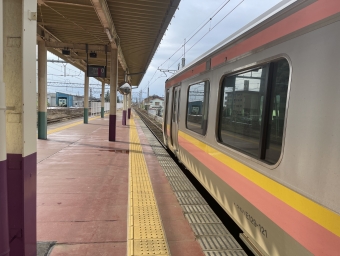 吉田駅から東三条駅の乗車記録(乗りつぶし)写真
