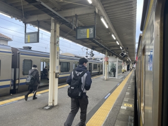 成田駅から四街道駅の乗車記録(乗りつぶし)写真
