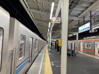 中野駅から東葉勝田台駅の乗車記録(乗りつぶし)写真