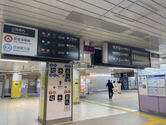 押上駅から京成高砂駅の乗車記録(乗りつぶし)写真