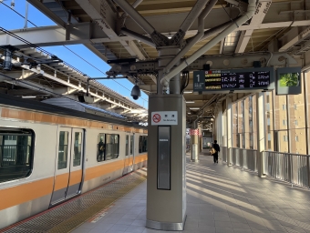 国立駅から立川駅:鉄道乗車記録の写真