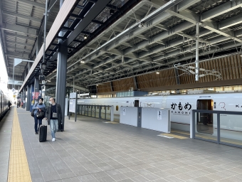 武雄温泉から博多駅の乗車記録(乗りつぶし)写真