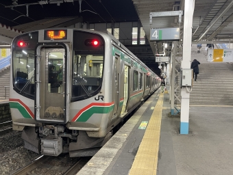福島駅から郡山駅:鉄道乗車記録の写真