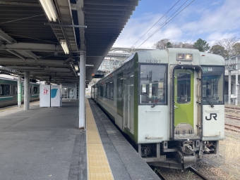 小野新町駅からいわき駅の乗車記録(乗りつぶし)写真