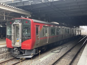 長野駅から川中島駅の乗車記録(乗りつぶし)写真