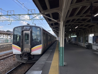 加茂駅から新崎駅の乗車記録(乗りつぶし)写真
