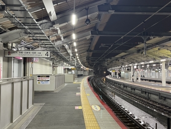 徳庵駅から鴫野駅の乗車記録(乗りつぶし)写真