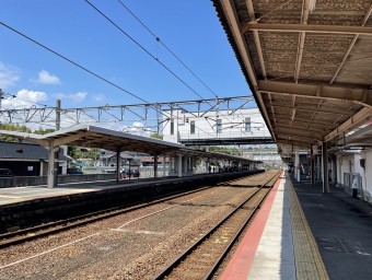 宮島口駅から横川駅の乗車記録(乗りつぶし)写真