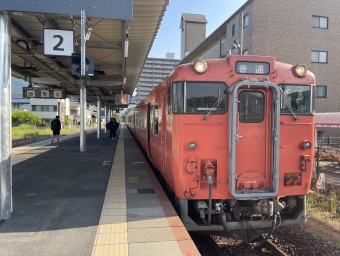 下深川駅から安芸矢口駅の乗車記録(乗りつぶし)写真