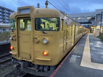 長府駅から小月駅の乗車記録(乗りつぶし)写真