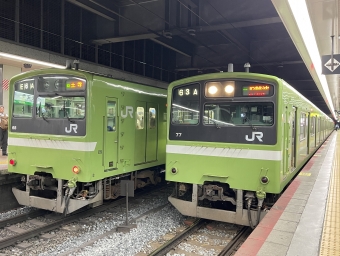 平野駅から天王寺駅の乗車記録(乗りつぶし)写真