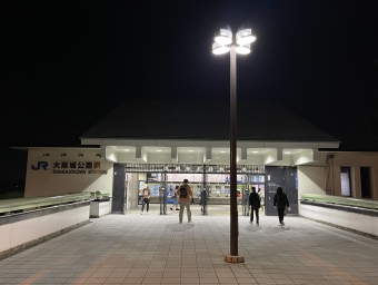 桃谷駅から大阪城公園駅の乗車記録(乗りつぶし)写真