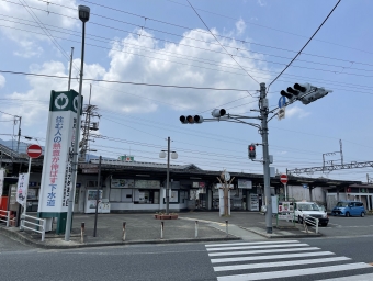 近鉄御所駅から尺土駅の乗車記録(乗りつぶし)写真