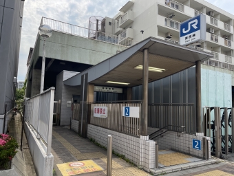 新福島駅から御幣島駅の乗車記録(乗りつぶし)写真