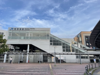 近江八幡駅から南草津駅の乗車記録(乗りつぶし)写真