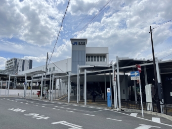 石山駅から膳所駅の乗車記録(乗りつぶし)写真