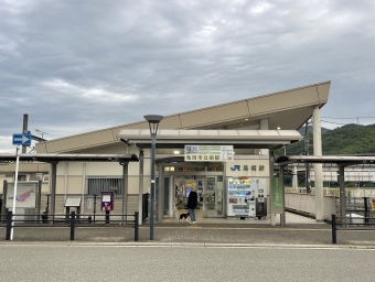 並河駅から馬堀駅の乗車記録(乗りつぶし)写真