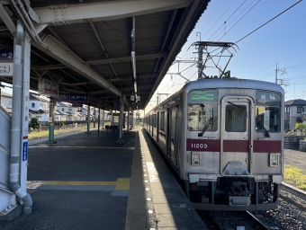 東小泉駅から太田駅の乗車記録(乗りつぶし)写真
