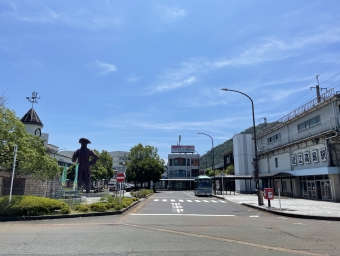 新旭駅から近江高島駅の乗車記録(乗りつぶし)写真