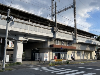 和邇駅から唐崎駅の乗車記録(乗りつぶし)写真