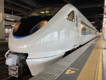小松駅から金沢駅の乗車記録(乗りつぶし)写真