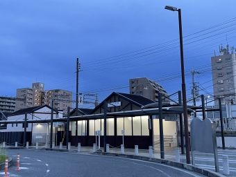 近鉄下田駅から高安駅の乗車記録(乗りつぶし)写真