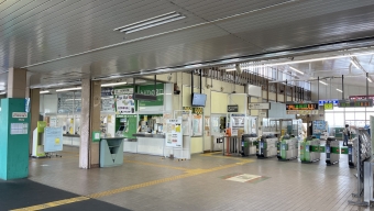 鴻巣駅から吹上駅の乗車記録(乗りつぶし)写真