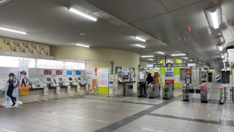 立川北駅から上北台駅の乗車記録(乗りつぶし)写真