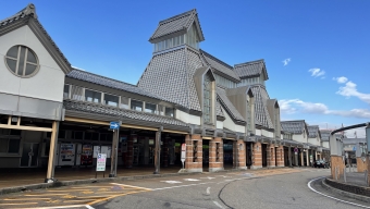 春日山駅から高田駅の乗車記録(乗りつぶし)写真
