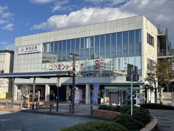 新田辺駅から大久保駅の乗車記録(乗りつぶし)写真