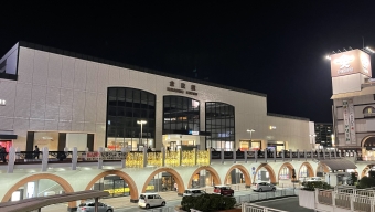 新倉敷駅から倉敷駅の乗車記録(乗りつぶし)写真
