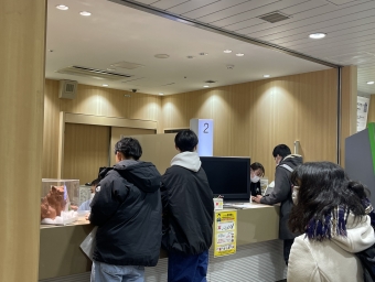蒲田駅から鶴見駅の乗車記録(乗りつぶし)写真