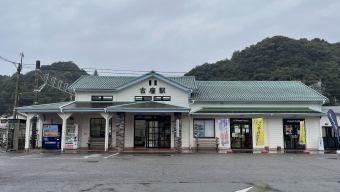 紀伊勝浦駅から古座駅の乗車記録(乗りつぶし)写真