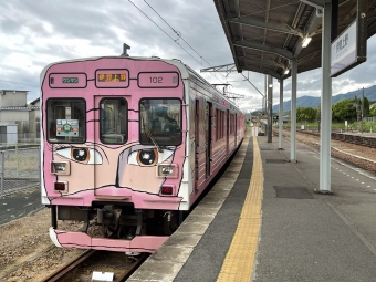 伊賀神戸駅から伊賀上野駅:鉄道乗車記録の写真
