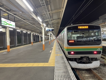 国府津駅から熱海駅の乗車記録(乗りつぶし)写真