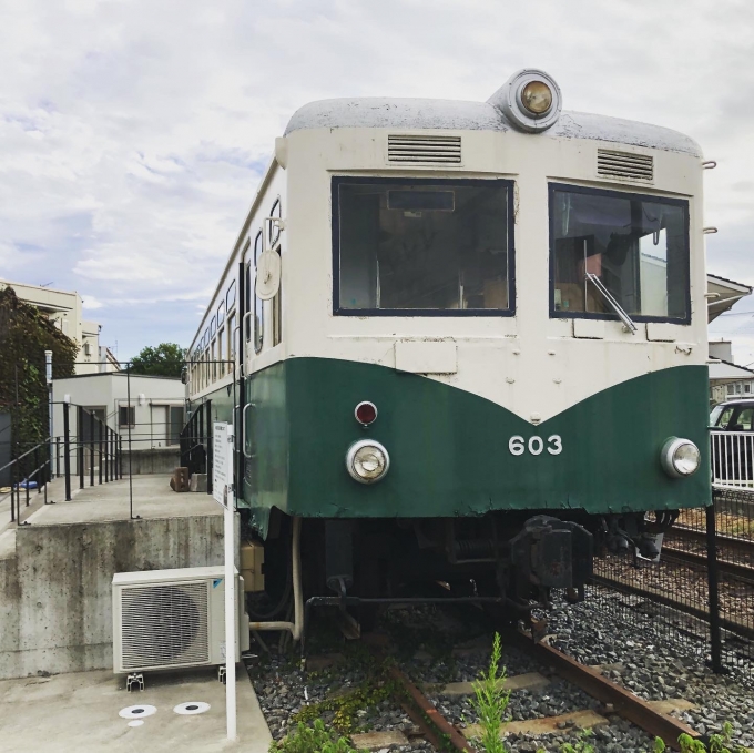 鉄道乗車記録の写真:駅舎・駅施設、様子(7)        「大分交通山渓線から来たキハ603、現役の時に乗ってみたかった。」