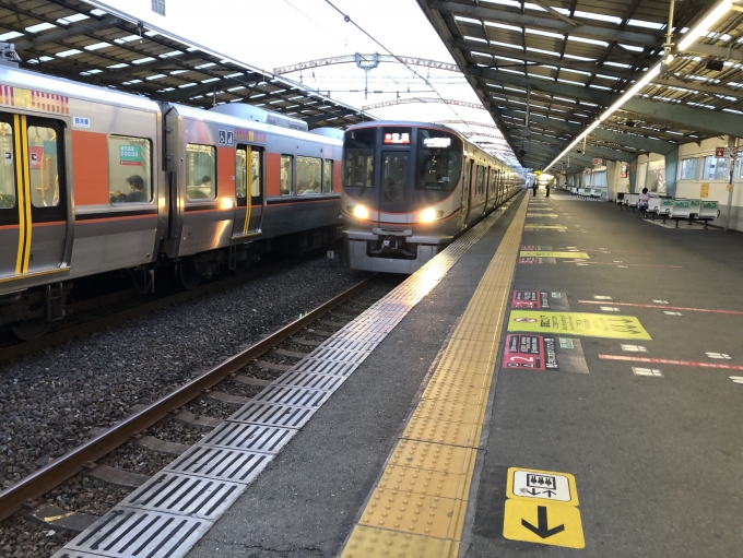 鉄道乗車記録の写真:乗車した列車(外観)(1)          「1本目　大阪環状線」
