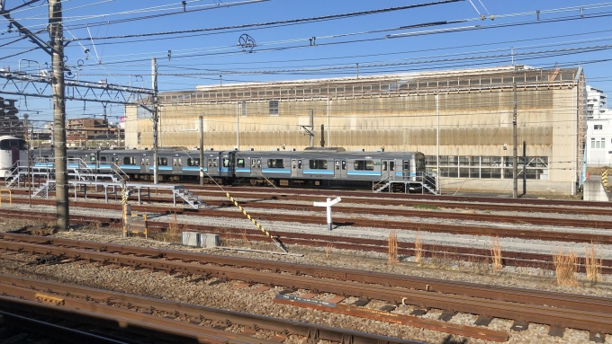 鉄道乗車記録の写真:列車・車両の様子(未乗車)(4)     「205系500番代(R4)
@辻堂～茅ヶ崎」