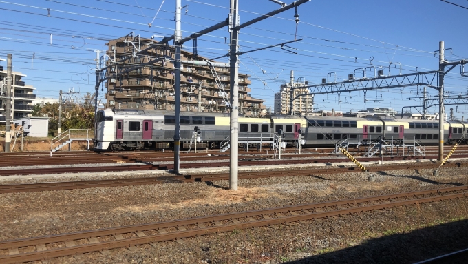 鉄道乗車記録の写真:列車・車両の様子(未乗車)(5)     「215系(NL-3)
@辻堂～茅ヶ崎」