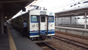 下関駅から門司駅の乗車記録(乗りつぶし)写真