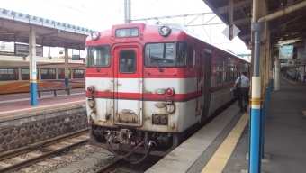新発田駅から村上駅の乗車記録(乗りつぶし)写真