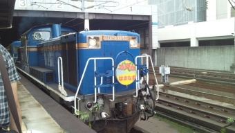 青森駅から札幌駅の乗車記録(乗りつぶし)写真