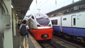 札幌駅から青森駅の乗車記録(乗りつぶし)写真