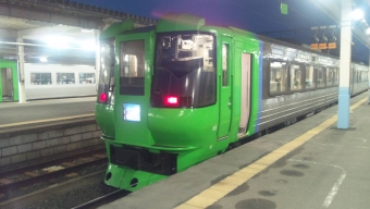 函館駅から青森駅の乗車記録(乗りつぶし)写真