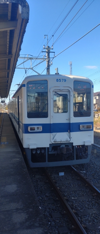 太田駅から東小泉駅の乗車記録(乗りつぶし)写真