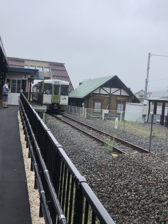 小牛田駅から柳津駅の乗車記録(乗りつぶし)写真